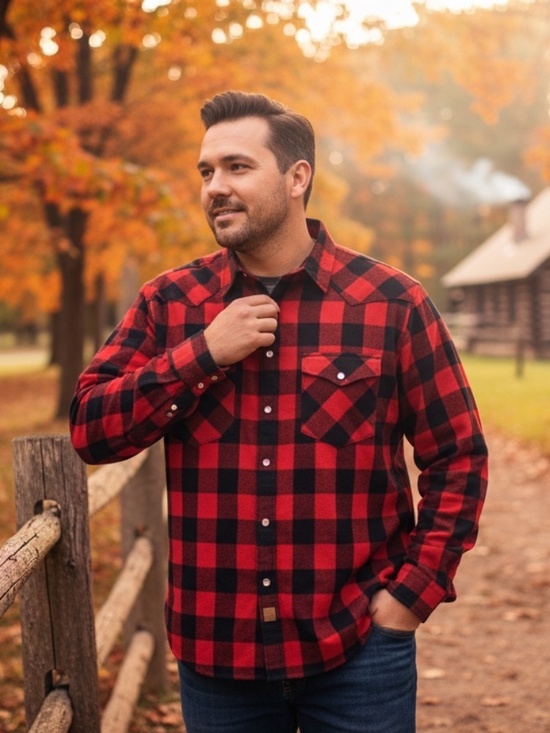 DUBINIK Other - (New) DUBINIK customized version flannel shirt